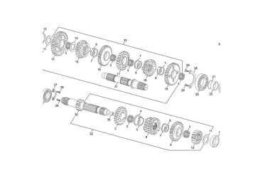 GEAR 5 Z 23 250/300 2T END