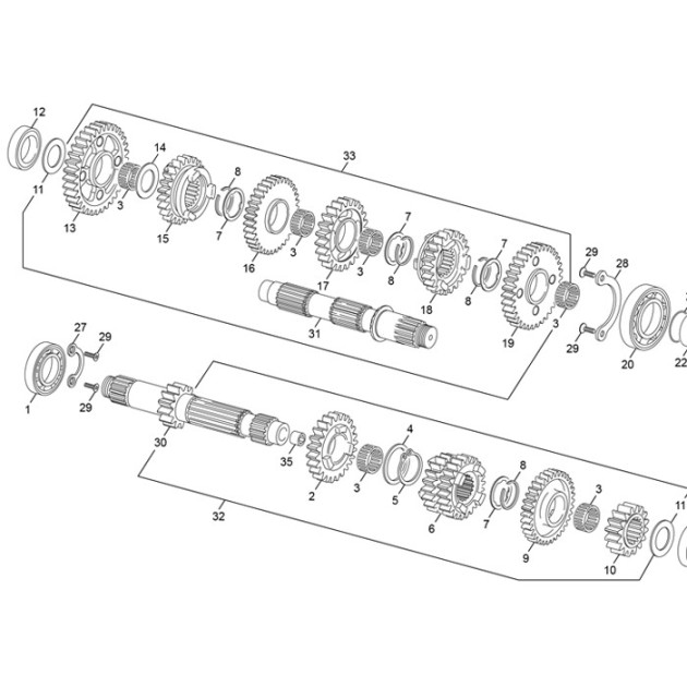 SPACER BRONZE  END  254-455