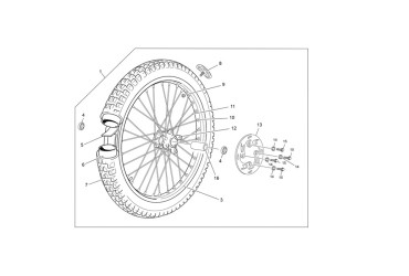 FRONT HUB WHITE F
