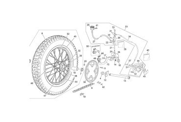 REAR  HUB WHITE F