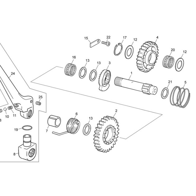 KICKSTART PINION L
