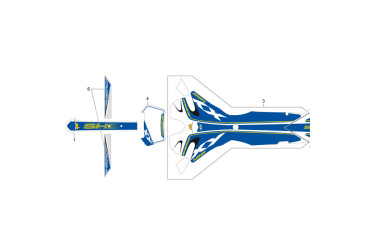 FORK STICKER PAIR XY125