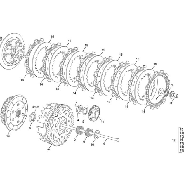METAL CLUTCH DISK