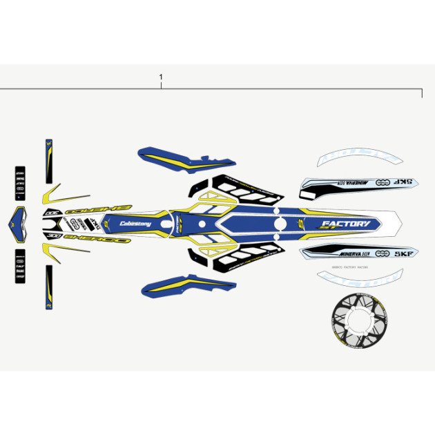 KIT BLISTER STICKER FACTORY 2014 TR
