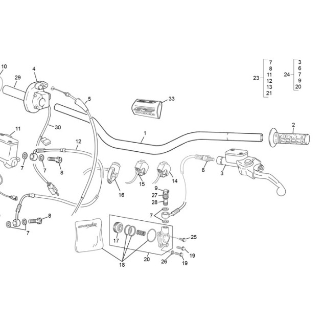 HYDROLIC CLUTCH SYSTEM 450/500 4T