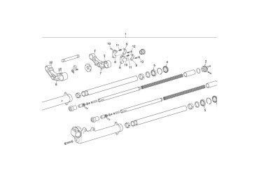 PIN HANDELBAR HOLDER ADJUSTABLE