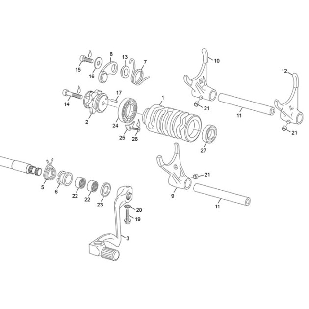 SELECTOR DRUM 450/500 SEF 22
