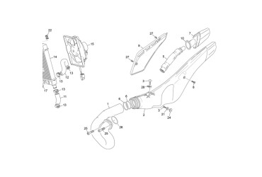 EXHAUST PIPE IN CONIC +40