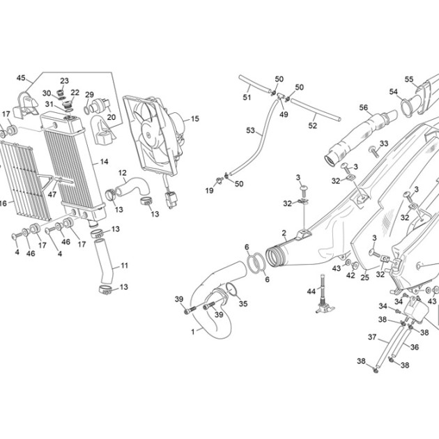 EXHAUST PIPE IN CONIC +40 HOMOLOGATED