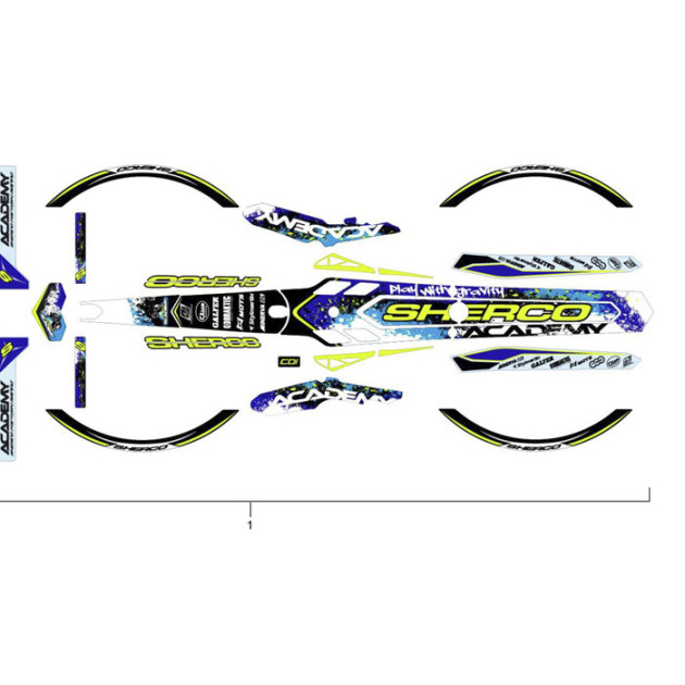 KIT STICKER ACADEMY 2015 TR