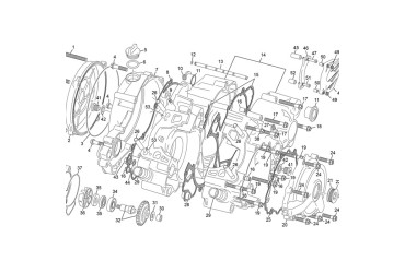 GASKET CLUTCH CASE 125 SE