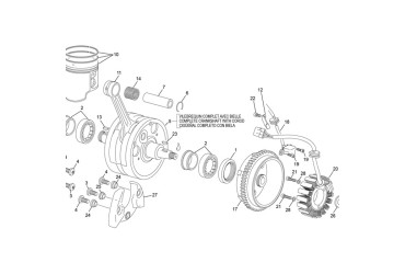 CRANKSHAFT ASSY 125 SE