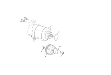 PIGNON ASSY STARTER DRIVE  39 T