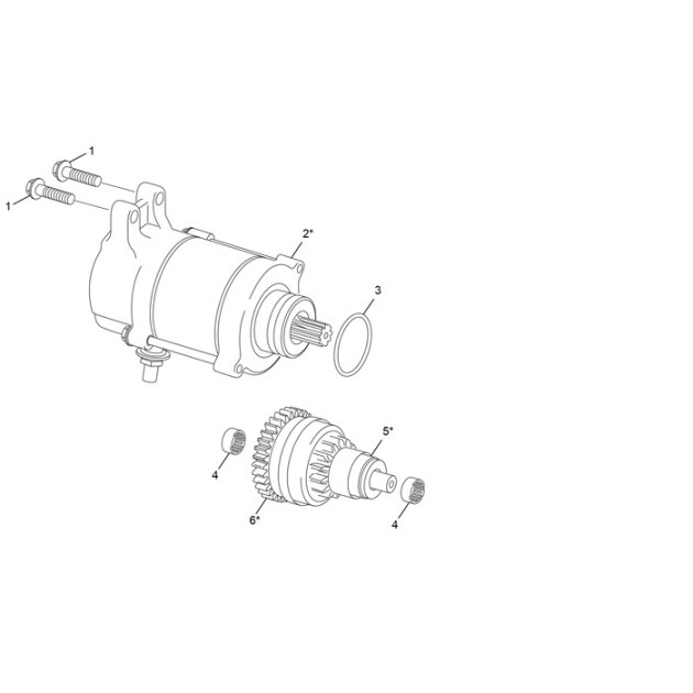 PIGNON ASSY STARTER DRIVE  39 T