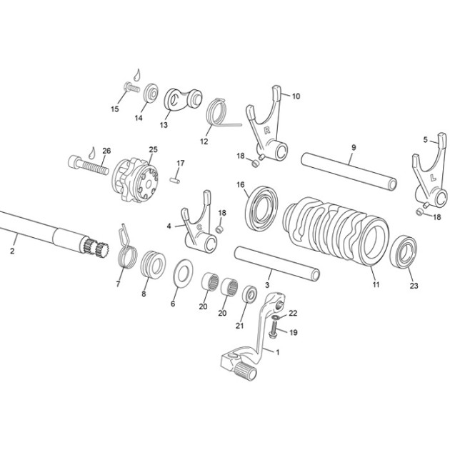FORK 5/6 125 SE