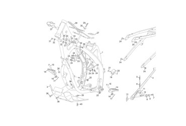 SKID PLATE PLASTIC  250/300 SEF