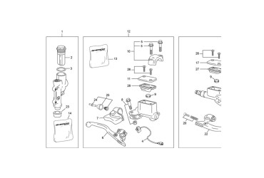 SPRING GUIDE BRAKE MC SET BREMBO