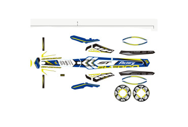 KIT  BLISTER STICKER FACTORY 2015 TR SH