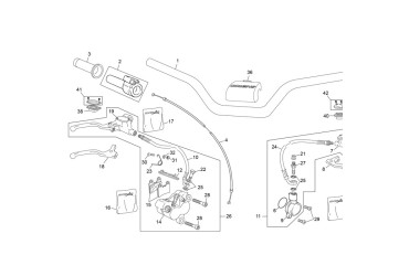 MASTER CYLINDER COVER RIGHT  ALU GREY OXIA