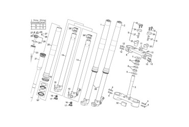 AXLE CLAMP LEFT+TUBE CPL.