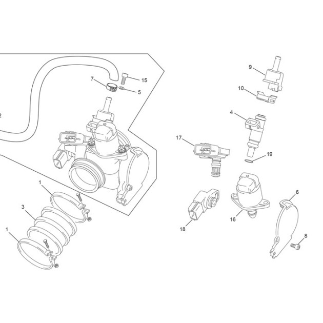 FUEL INJECTOR CONNECTOR SEF 2024