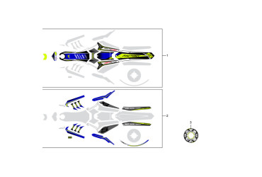 KIT BLISTER STICKERS PROTECTION TR 16 FACTORY SH