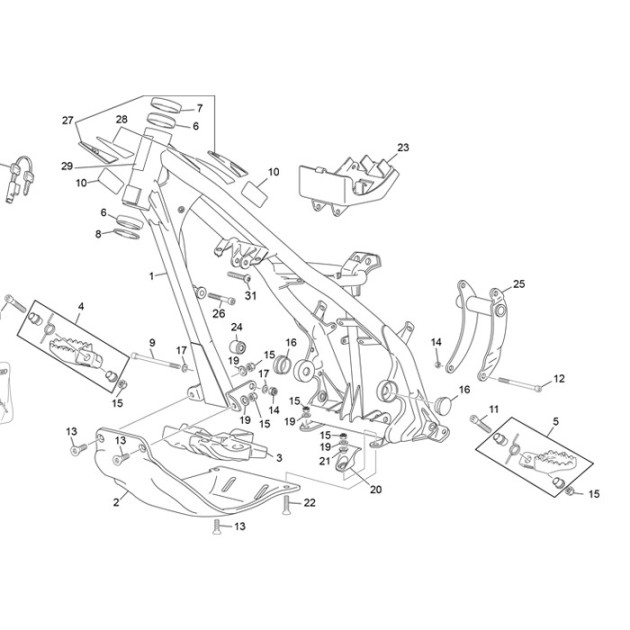 SCREW FHC 8 X 20  Zn Ni Tr - TL 180º