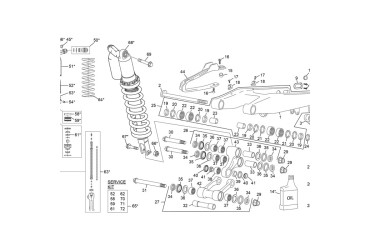 FORK LINK  END ASSEMBLY D14