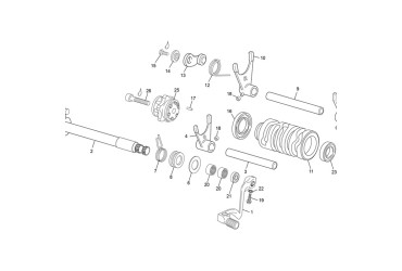 SPRING SPACER SHIFT END