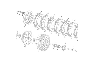 METAL CLUTCH DISK 1.2mm