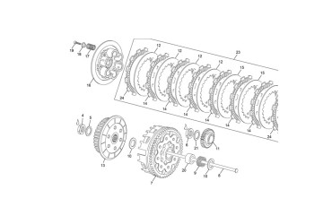 FRICTION CLUTCH DISK 450 SEF SPECIAL