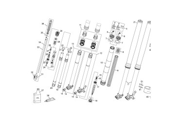 KIT REPAIR WP FORK