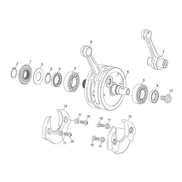 SCREW VIS M6X16  DIN 14583