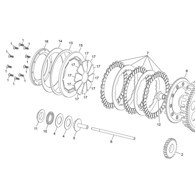 SPRING RETAINER ED -0.3 MM