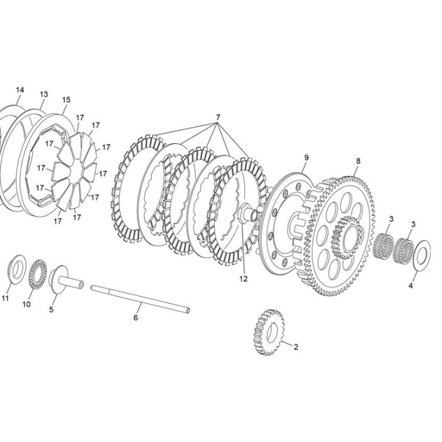 SPRING RETAINER ED -0.4 MM