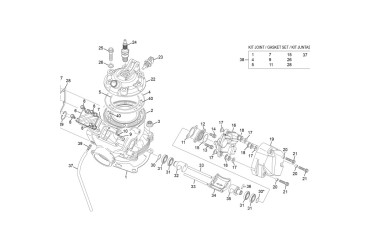 CYLINDER HEAD SINGLE PART 300 SE EVO 2