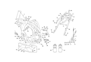 SKID PLATE PLASTIC RACING 450 SEF EVO