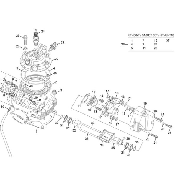 MAIN VALVE END 300 SE