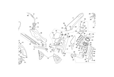 KIT COVER BATERY TY125
