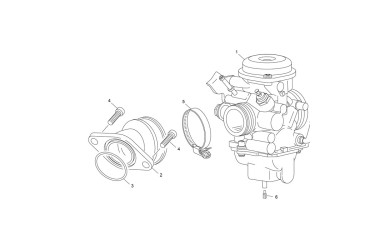 ADMISION PIPE TY125 18