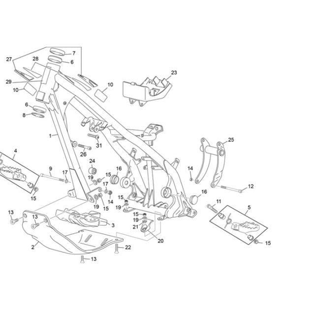 ENGINE SUPPORT TY125 18