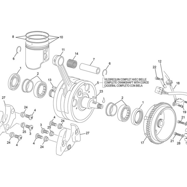 NEEDLE BEARIND 125 SE