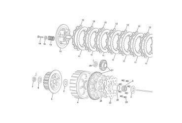 CLUTCH BASKET 125 SE