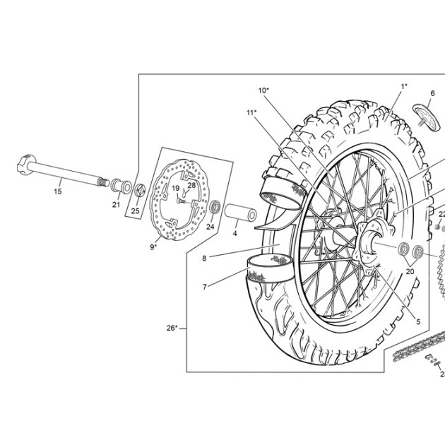 RIVET CLUTCH 125 SE
