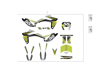PRODUCTION 50CC  YELLOW