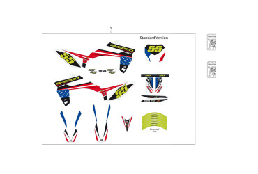 PRODUCTION 50CC RED USA KIT
