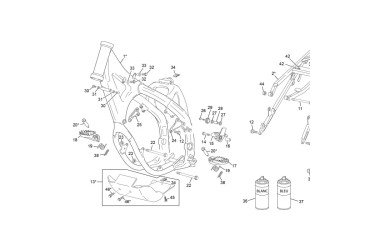 SKID PLATE PLASTIC 250/300 SEF EVO