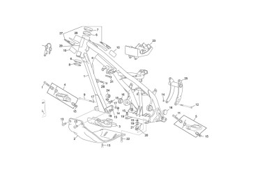 ENGINE SPACER XTY 125