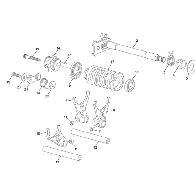 FORK PIN END