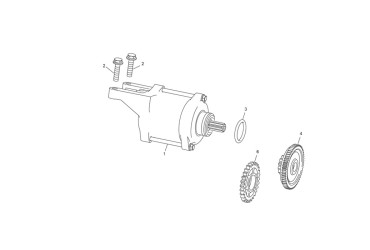 ELECTRIC START ENGINE 250/300 END FL
